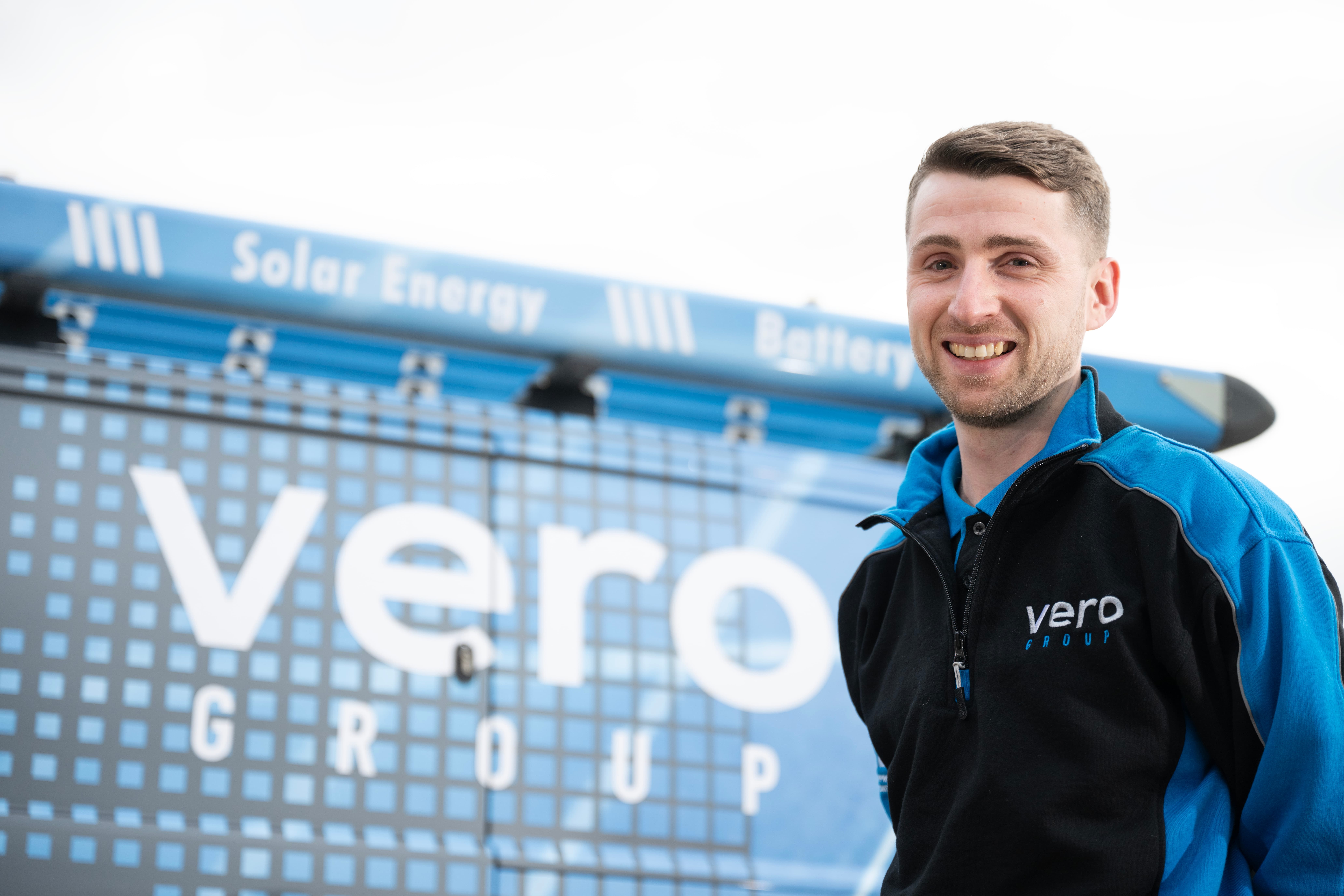 Vero Group electrician with van